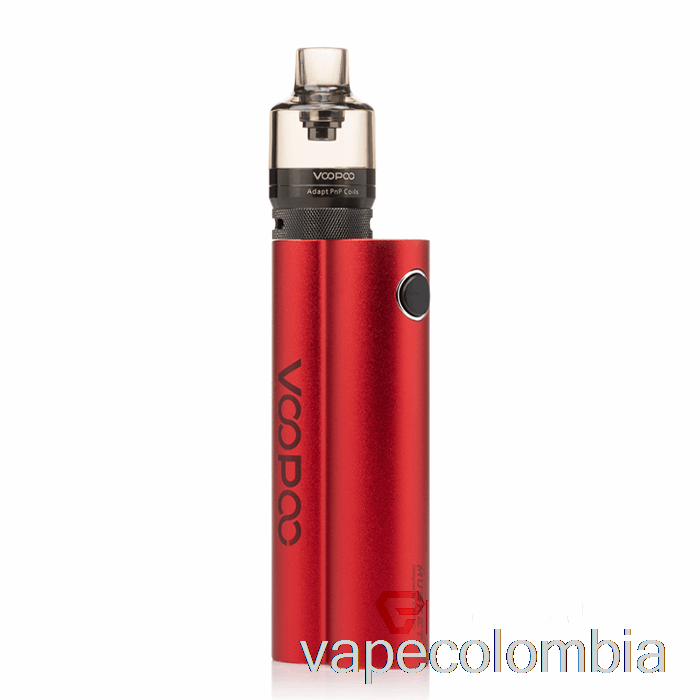 Vape Recargable Voopoo Mosquete 120w Kit De Inicio Amapola Rojo